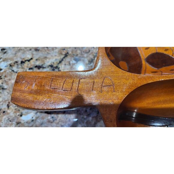 Wooden Serving Divided Tray St. Lucia 18" Length - Picture 7 of 16